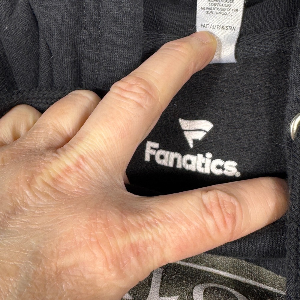 Fanatics Charlotte Football Club Chest Crest Black Hoodie Sz Small Unisex Soccer - Picture 11 of 16
